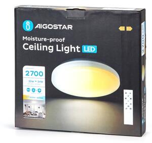 Aigostar - LED Koupelnové stropní svítidlo LED/24W/230V 3000K-6500K IP54 + DO