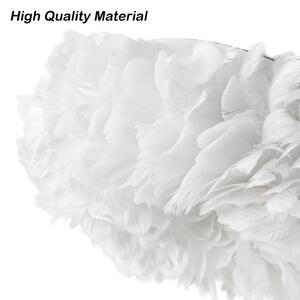 Brilagi - Stropní svítidlo FEATHER 3xE27/40W/230V pr. 40 cm bílá
