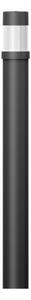 LGM BA-10613-O-30-01 Venkovní sloupkové svítidlo BAMBOO 3 černé 3000K 15W 474lm IP65 RAL9011 kryt opal vč.A107091(zemní držák) - LIGMAN