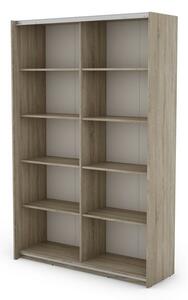Šatní skříň Carlos 125/43 2D, dub sonoma, 125 cm