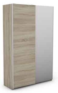 Šatní skříň Carlos 125/43 2D, dub sonoma, 125 cm
