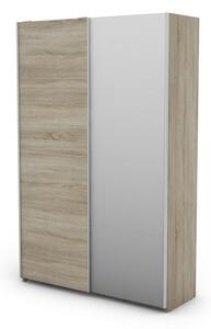 Šatní skříň Carlos 125/43 2D, dub sonoma, 125 cm