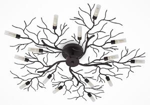 Stropní Lampa Lindby, Bigna, stmívatelné, Hnědá / Rezavá, Obývací pokoj, Kov, Moderní