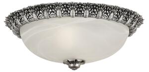 Brilagi - Stropní svítidlo FRESCO 2xE27/40W/230V pr. 30 cm stříbrná