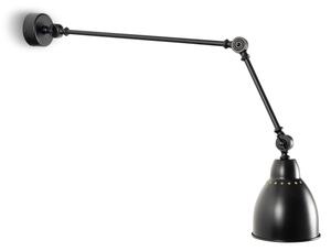 Brilagi - Nástěnná lampa QUILL 1xE27/40W/230V 83 cm černá