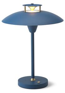 Stolní lampa Halo Design, stmívatelné, Modrá, Obývací pokoj, Kov