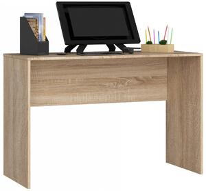 Ak furniture Volně stojící psací stůl B-17 120 cm dub sonoma