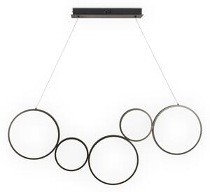 Brilagi - LED Lustr na lanku ECHO LED/60W/230V 4000K 100 cm černá