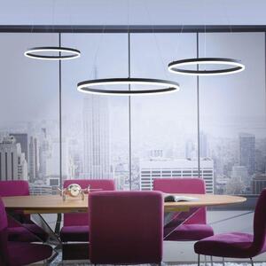 Paul Neuhaus Závěsné LED svítidlo TITUS, 34W, ø 40 cm, 3000K stmívatelné