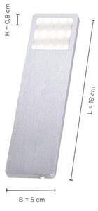 PN 1120-95-3 HELENA LED skříňková svítidla sada, 3-ramenné, hliník 3000K - PAUL NEUHAUS