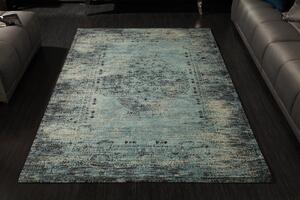 Modrý bavlněný koberec Marreko, 240x160 cm