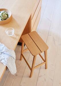Form & Refine Barová stolička Angle by Herman Studio 65cm dubová 65 cm