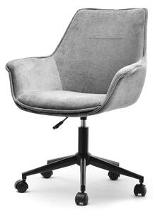 Židle Omaro (šedá + černá). Akce -10%