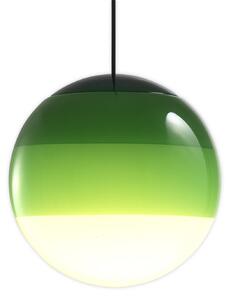 Závěsná svítidlo MARSET, Dipping Light, stmívatelné, Zelená, Obývací pokoj, Sklo, Design