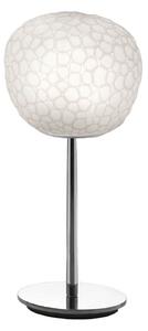 Stolní lampa Artemide, Meteorite, Bílá, Obývací pokoj, Sklo, Design