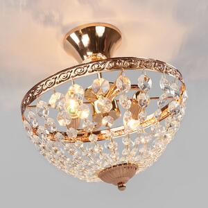 Stropní Lampa Markslöjd, HANASKOG, stmívatelné, Zlatá / mosazná, Obývací pokoj, Kov