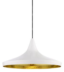 Závěsná svítidlo Tom Dixon, Bílá, Obývací pokoj, Mosaz