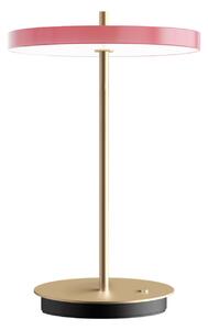 Stolní lampa UMAGE, Asteria Move, stmívatelné, Pudrová, Obývací pokoj, Kov, Design