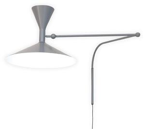 Nástěnná Svítidla Nemo Lighting, Lampe de Marseille, Šedá, Obývací pokoj, Kov