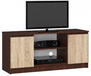 Ak furniture TV stolek Tonon 120 cm venge/sonoma