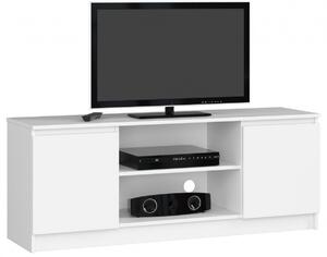 Ak furniture TV stolek Tonon 140 cm bílý