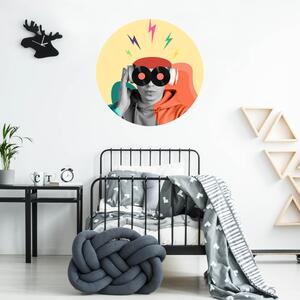 INSPIO-textilní přelepitelná samolepka - Samolepky na zeď pro starší děti z vašeho obrázku