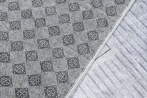 Makro Abra Dětský kusový koberec vhodný k praní BAMBINO 2162 Násobilka Zvířátka Pro školáky protiskluzový krémový Rozměr: 80x150 cm