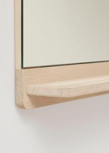 Form & Refine Nástěnné zrcadlo Rim dubové bělené