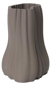 FERM LIVING Váza Moire, Small, Anthracite