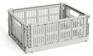 HAY DESIGN Úložný box Colour Crate Medium "Grey" HAY