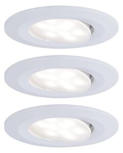 P 99927 Vestavné svítidlo LED Calla kruhové 3x6W bílá mat výklopné - PAULMANN