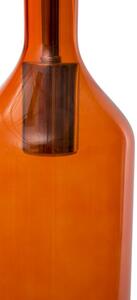 Závěsné svítidlo Mauro Ferretti Bottle 11x43 cm, oranžová/stříbrná