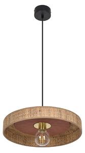 Závěsná svítidlo MARKET SET, Portinatx, stmívatelné, Hnědá / Rezavá, Obývací pokoj, Keramika, Design