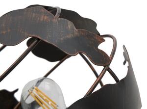 Stolní lampa Mauro Ferretti Globe, 24x20x40 cm, černá/měděná