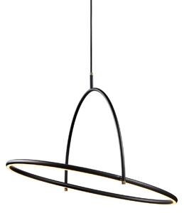 Závěsná svítidlo Halo Design, TILT, stmívatelné, Jídelna, Kov, Design