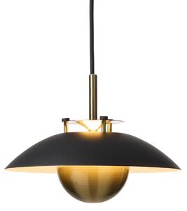 Závěsná svítidlo Halo Design, STEPP, stmívatelné, Černá, Jídelna, Kov, Skandinávský