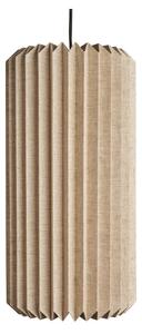 Závěsná svítidlo Watt & Veke, Alba, stmívatelné, Hnědá / Rezavá, Ložnice, Tkanina / Textil, Design