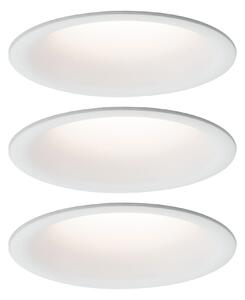 P 93415 Vestavné svítidlo LED Cymbal 3x6,8W bílá mat proti oslnění stmívatelné - PAULMANN
