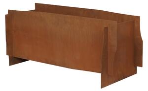 FERM LIVING Květináč Lapel, Rectangular, Rust