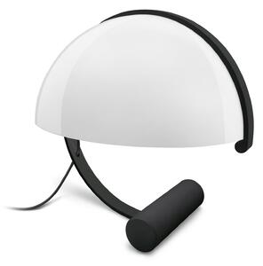 Stolní lampa Stilnovo, Meta, stmívatelné, Černá, Obývací pokoj, Kov, Design
