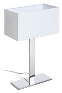 PLAZA M stolní bílá chrom 230V E27 42W - RED - DESIGN RENDL