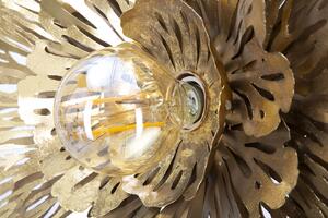 Zlaté nástěnné svítidlo Mauro Ferretti Kartos Big, 79x12x60 cm