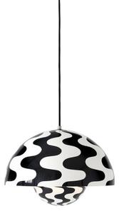 Závěsná svítidlo &Tradition, Flowerpot VP7, stmívatelné, Černá, Obývací pokoj, Kov, Design