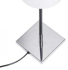 LULU stolní bílá/černá chrom 230V E27 28W - RED - DESIGN RENDL