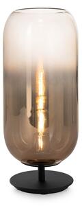 Stolní lampa Artemide, Gople Mini, Hnědá / Rezavá, Obývací pokoj, Sklo, Design
