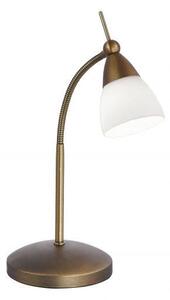 Paul Neuhaus Stolní LED lampa PINO, 3W, v. 45 cm, 3000 stmívatelná Barva: Mosaz