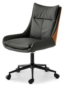 Židle Lola (ořech tmavý + černá). Akce -10%
