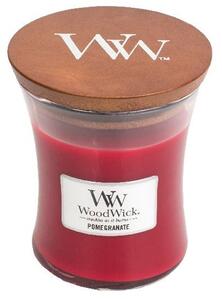 Střední vonná svíčka WoodWick, Pomegranate