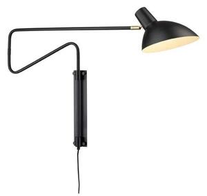 Nástěnná Svítidla Halo Design, Černá, Kov