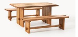Jídelní stůl z teakového dřeva Hugo, různé velikosti
